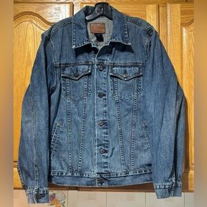 Vintage Y2K 2003 The Gap Denim Medium Wash Jean Jacket Men's Large EUC